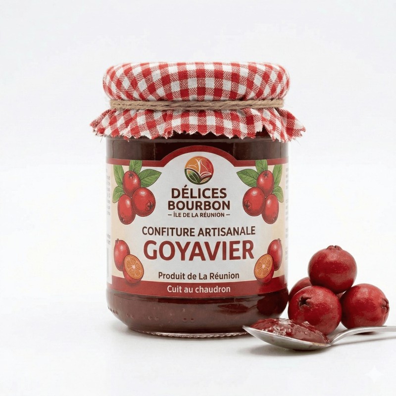 Confiture Artisanale Goyavier-Recette Traditionnelle- PEI FRUITS EXPORT